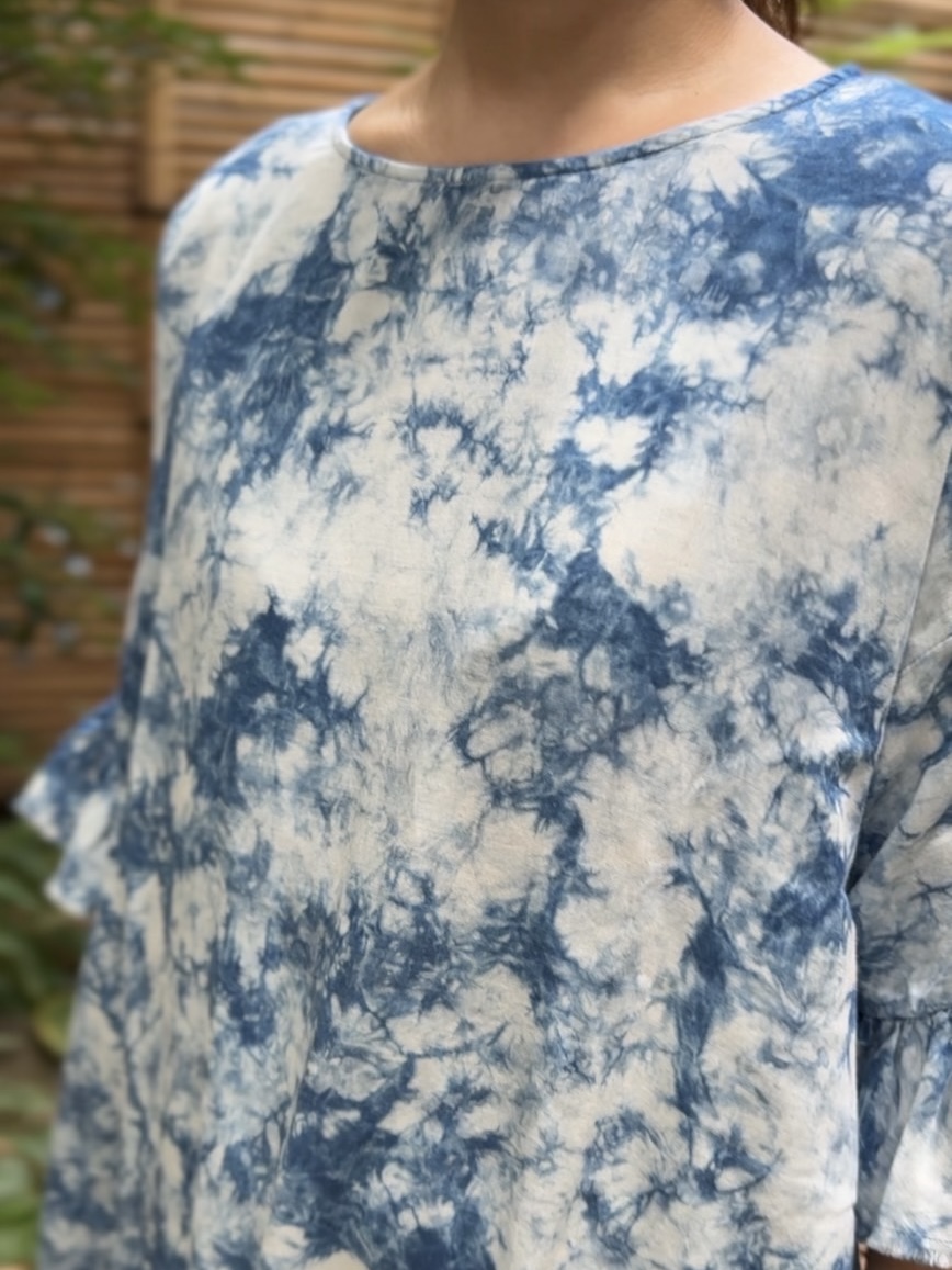 限定数の藍染でオンリーワンの1枚を】暑い夏、自分へのご褒美に！徳島