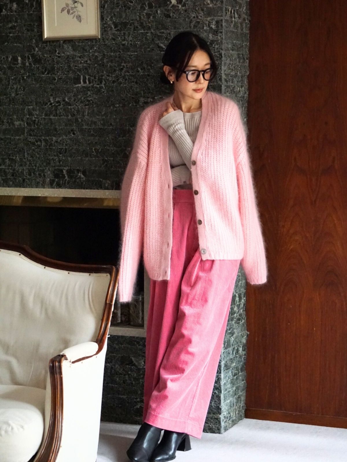 限定数のみ再入荷】スタッフ人気No.1｜贅沢シルク×モヘヤのニットを