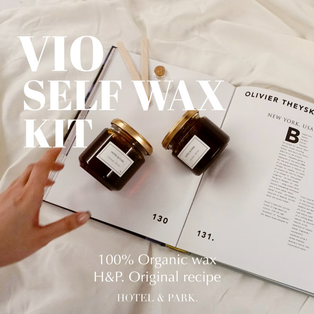 数量限定】nanadecor × HOTEL＆PARK.VIO self wax kit｜nanadecor